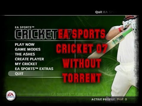 ea cricket 2007 torrents